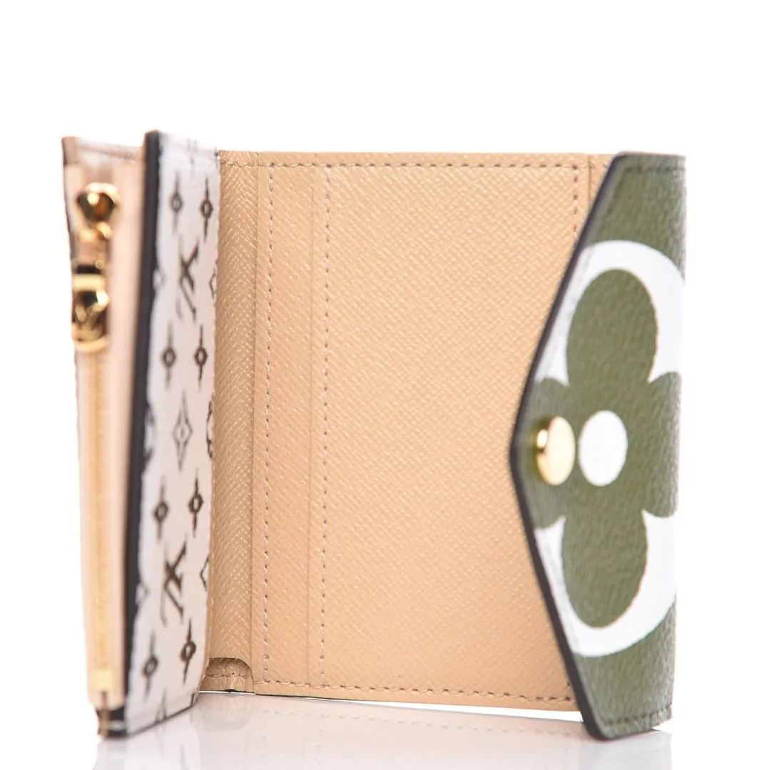 Outlet marketplace Bagsaaa Monogram Giant Zoe Wallet Khaki M67640