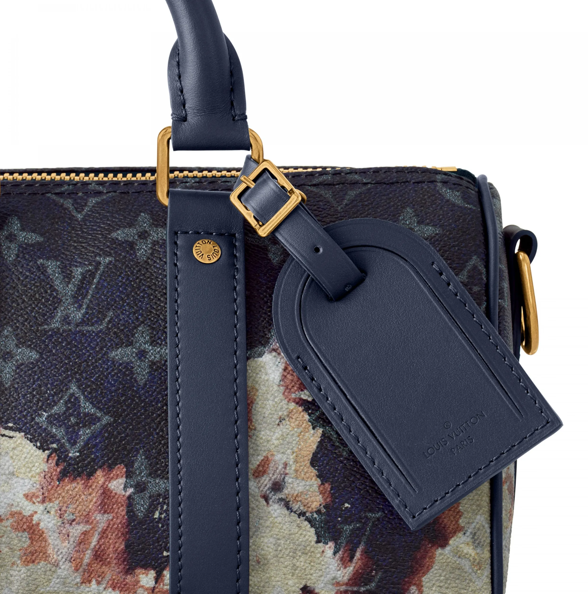Dolce gabbana replica Bagsaaa Monogram Ink Blue M46804 Keepall Bandoulière 25