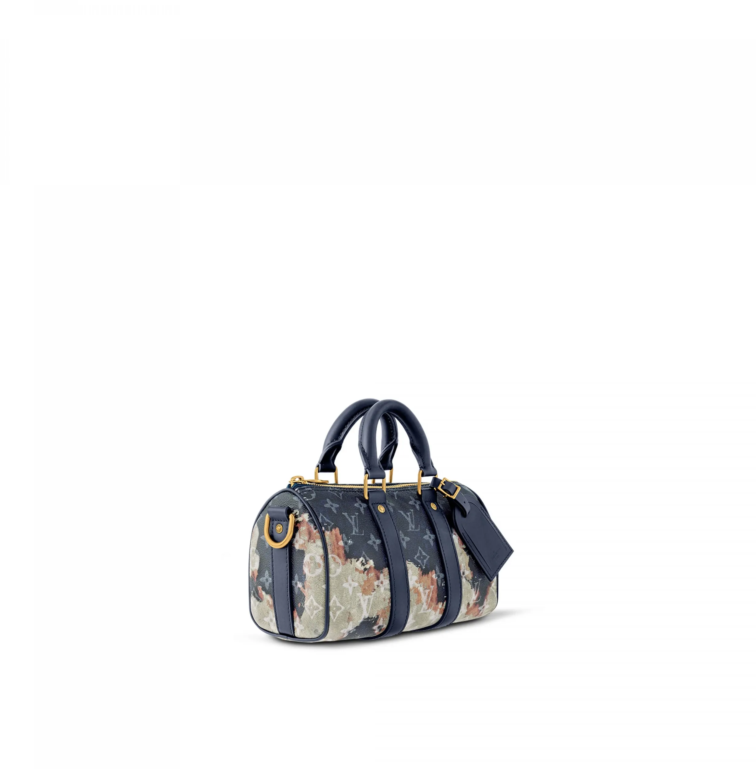 Dolce gabbana replica Bagsaaa Monogram Ink Blue M46804 Keepall Bandoulière 25