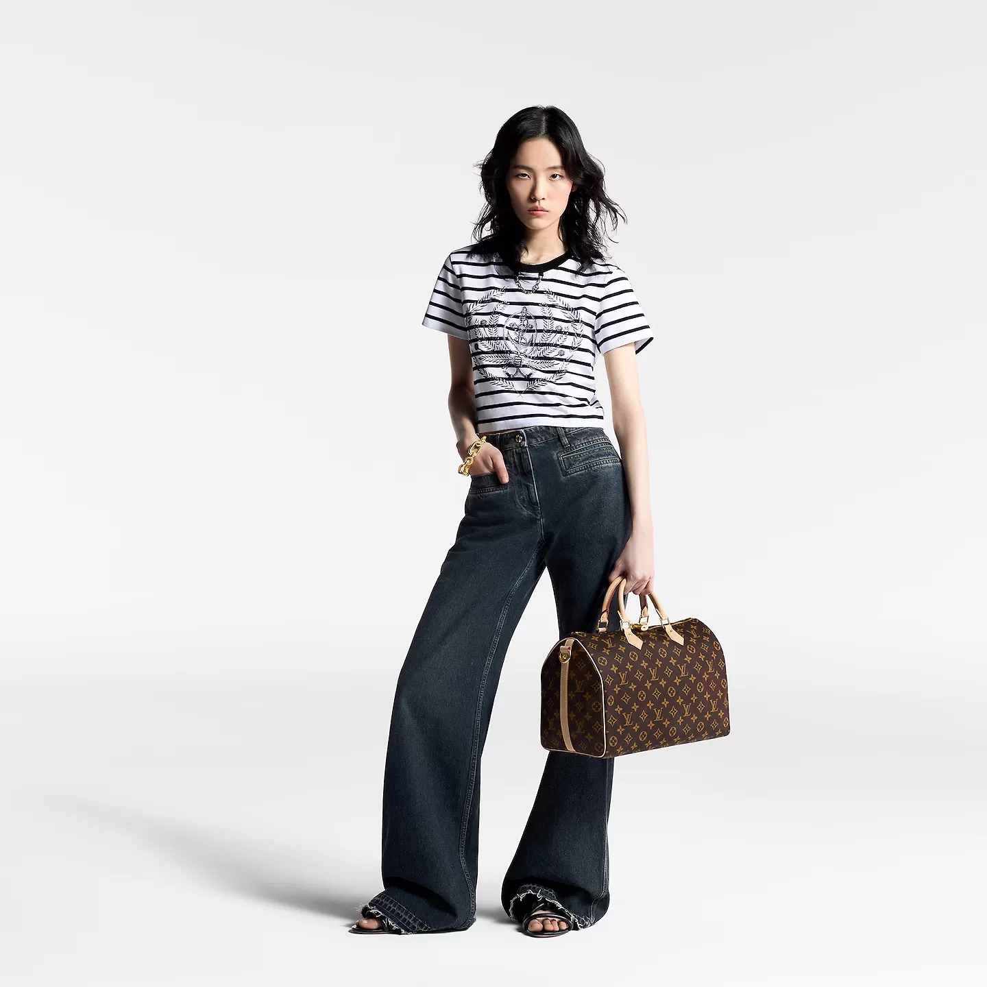 Outlet marketplace Bagsaaa Monogram M46981 Speedy Bandoulière 35