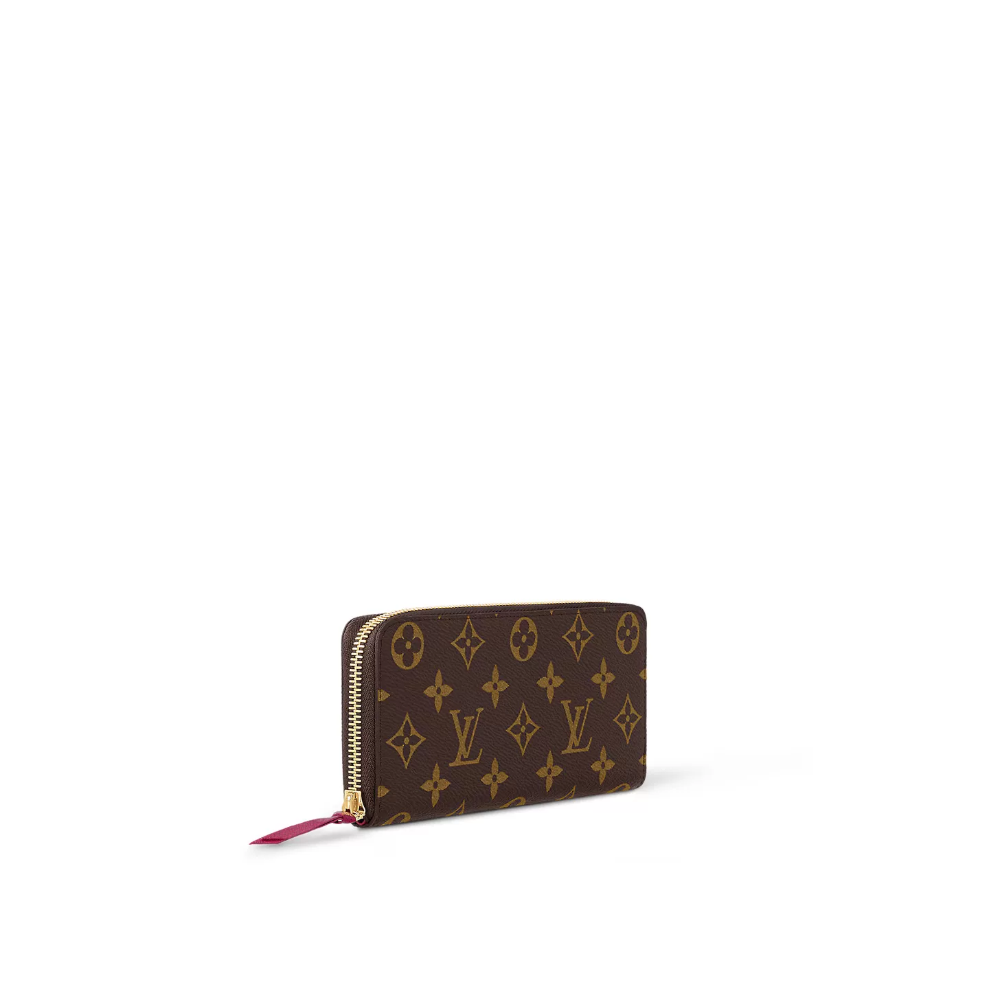 Replica goyard tote Bagsaaa Monogram M60742 Clémence Wallet Fuchsia