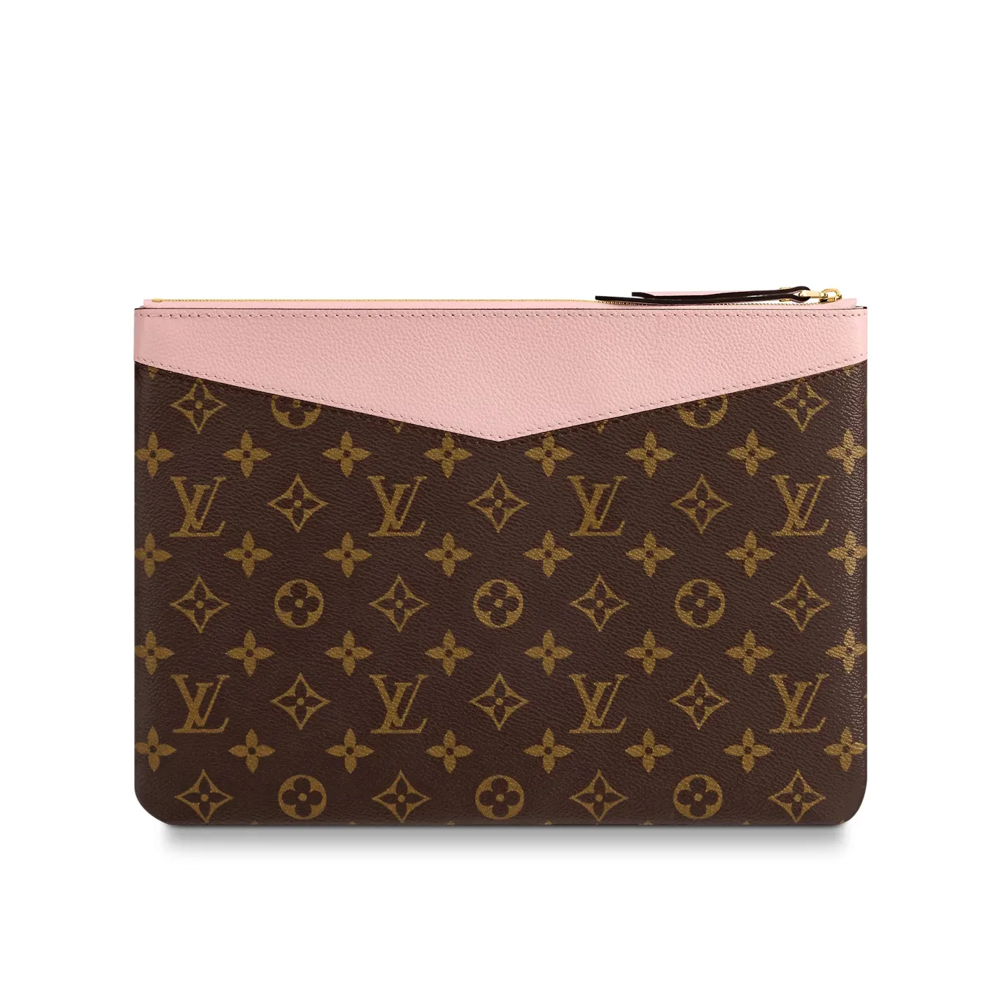 Lauren ralph lauren logo Bagsaaa Monogram Rose Poudre M62942 Daily Pouch