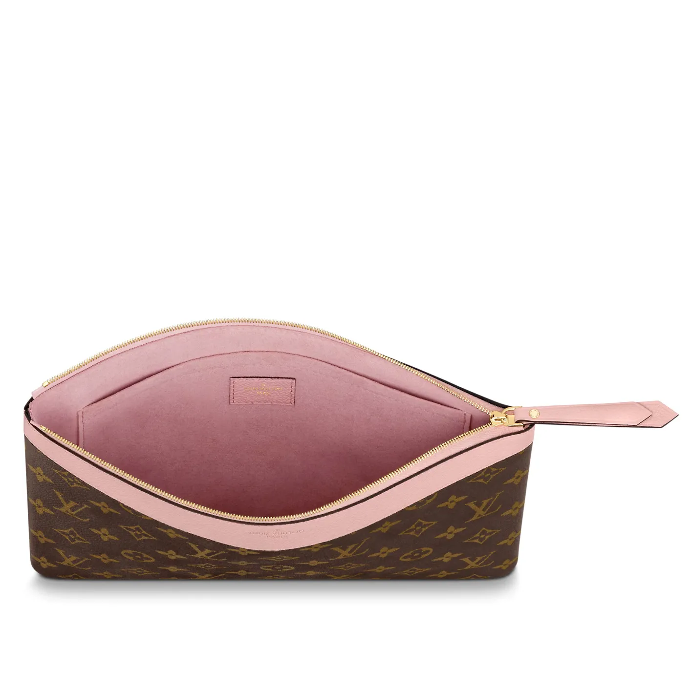 Lauren ralph lauren logo Bagsaaa Monogram Rose Poudre M62942 Daily Pouch