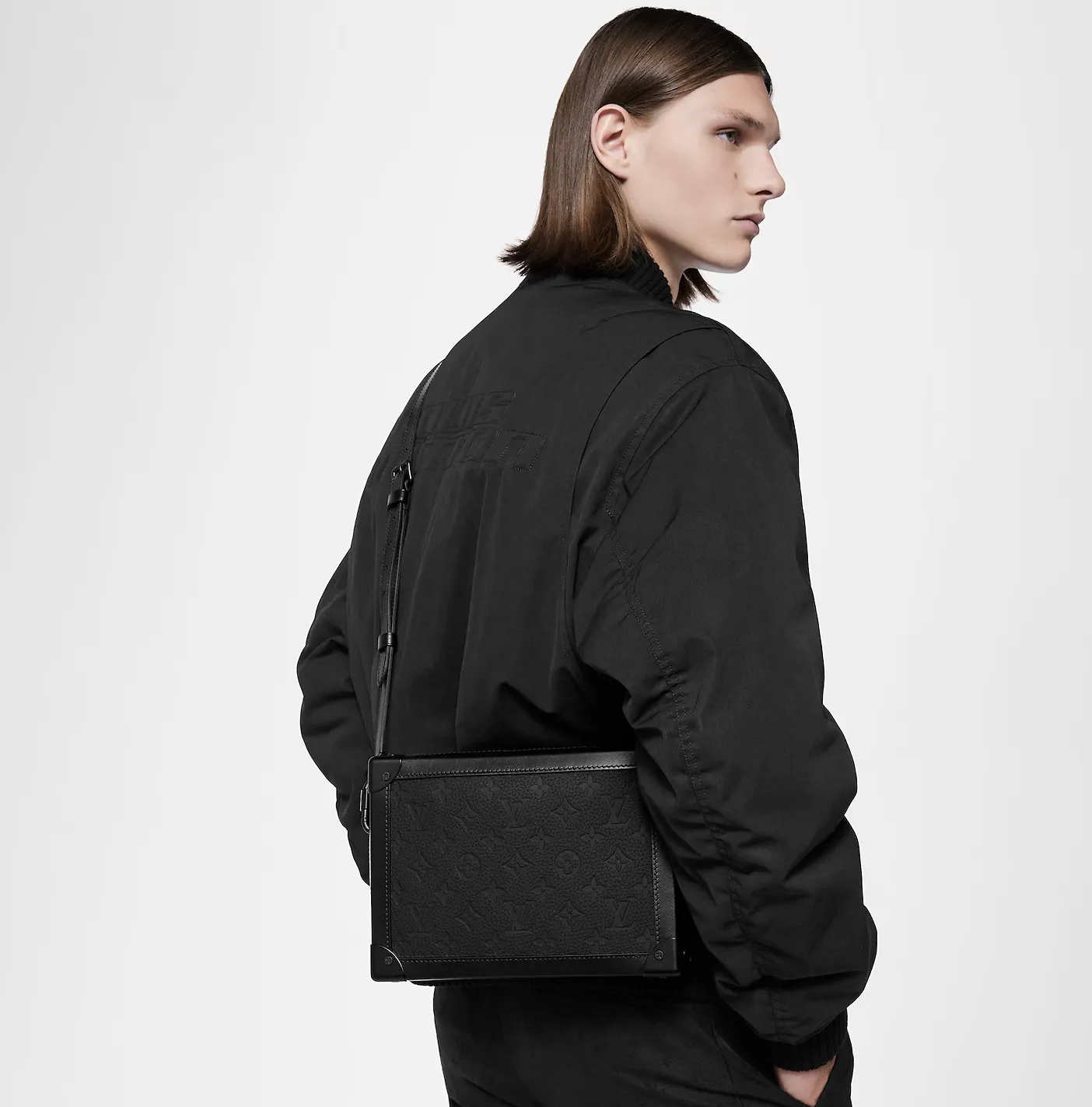 Store mens Bagsaaa Monogram Taurillon Leather M55700 Soft Trunk