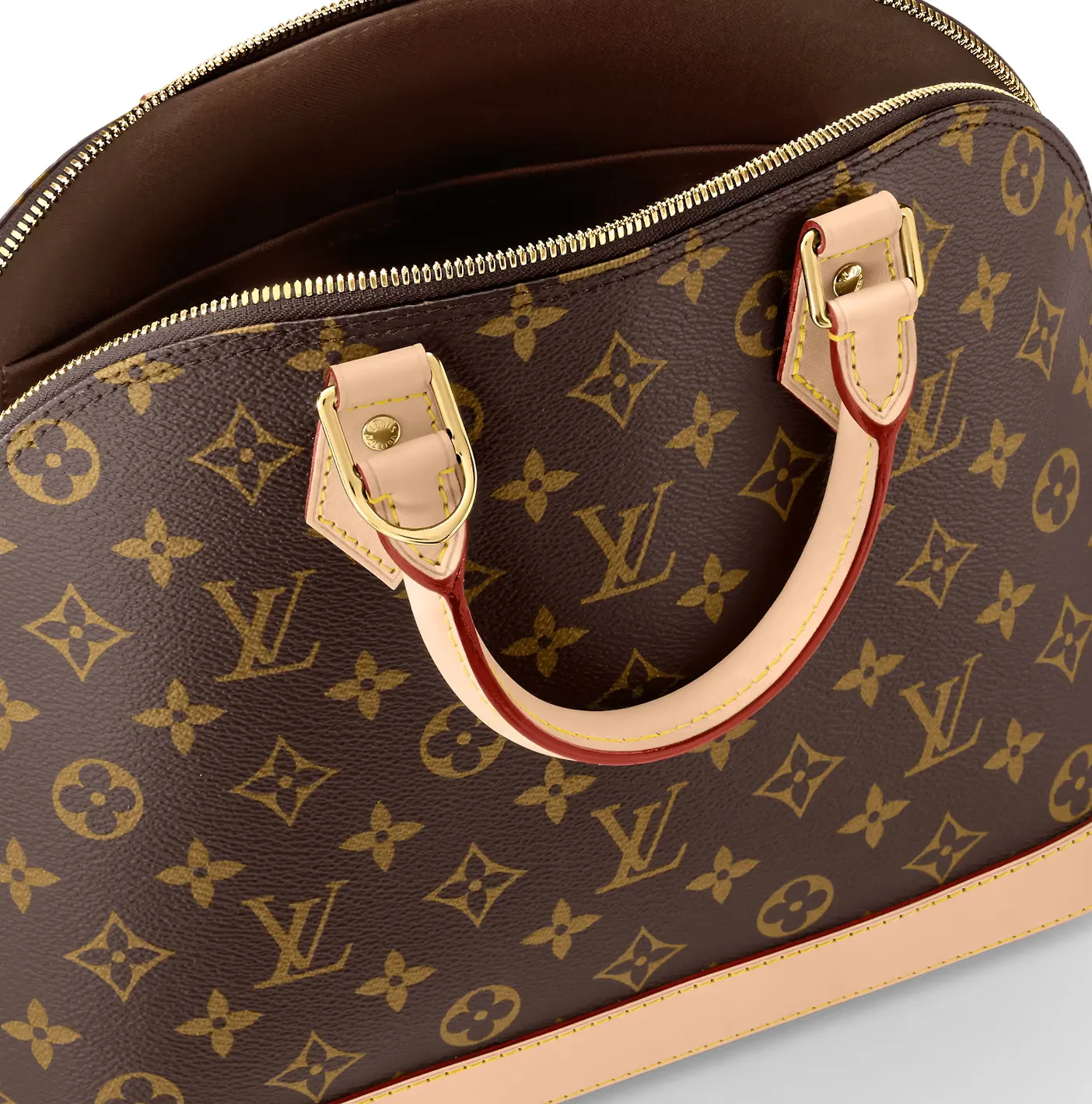 Mcqueen menswear Bagsaaa Monogram coated canvas M53151 Alma PM