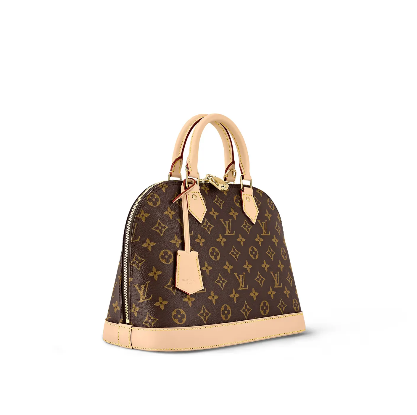 Mcqueen menswear Bagsaaa Monogram coated canvas M53151 Alma PM