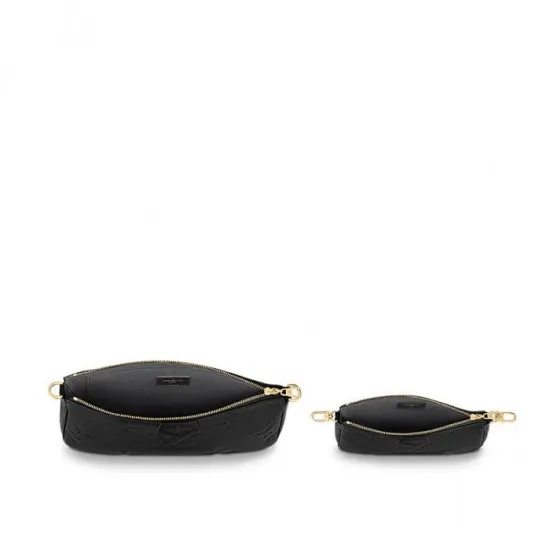 Replica bags lv Bagsaaa Multi Pochette Accessoires Cream M46568 Black M80399