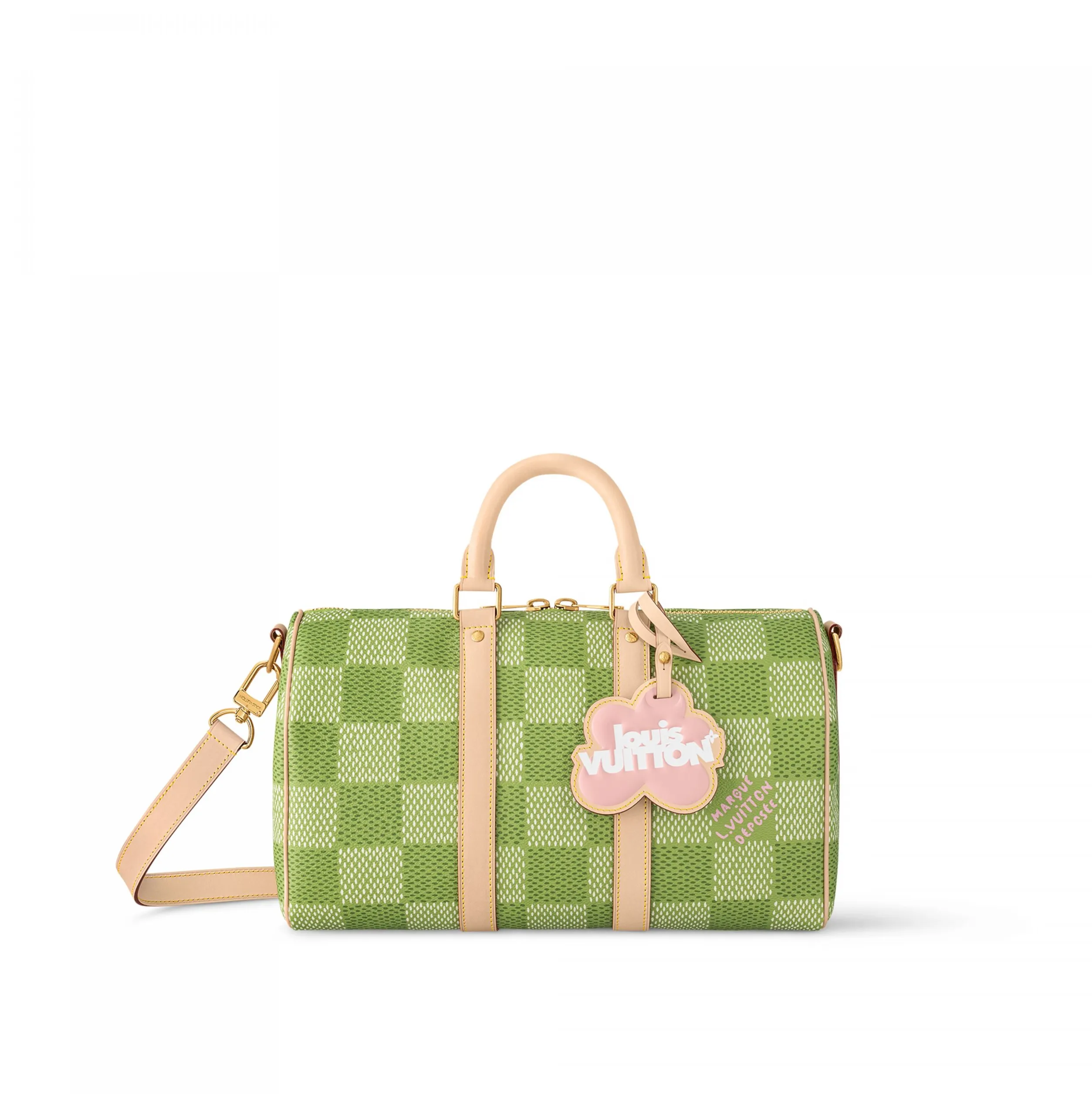 Bagsaaa N40671  Keepall Bandoulière 35 Green