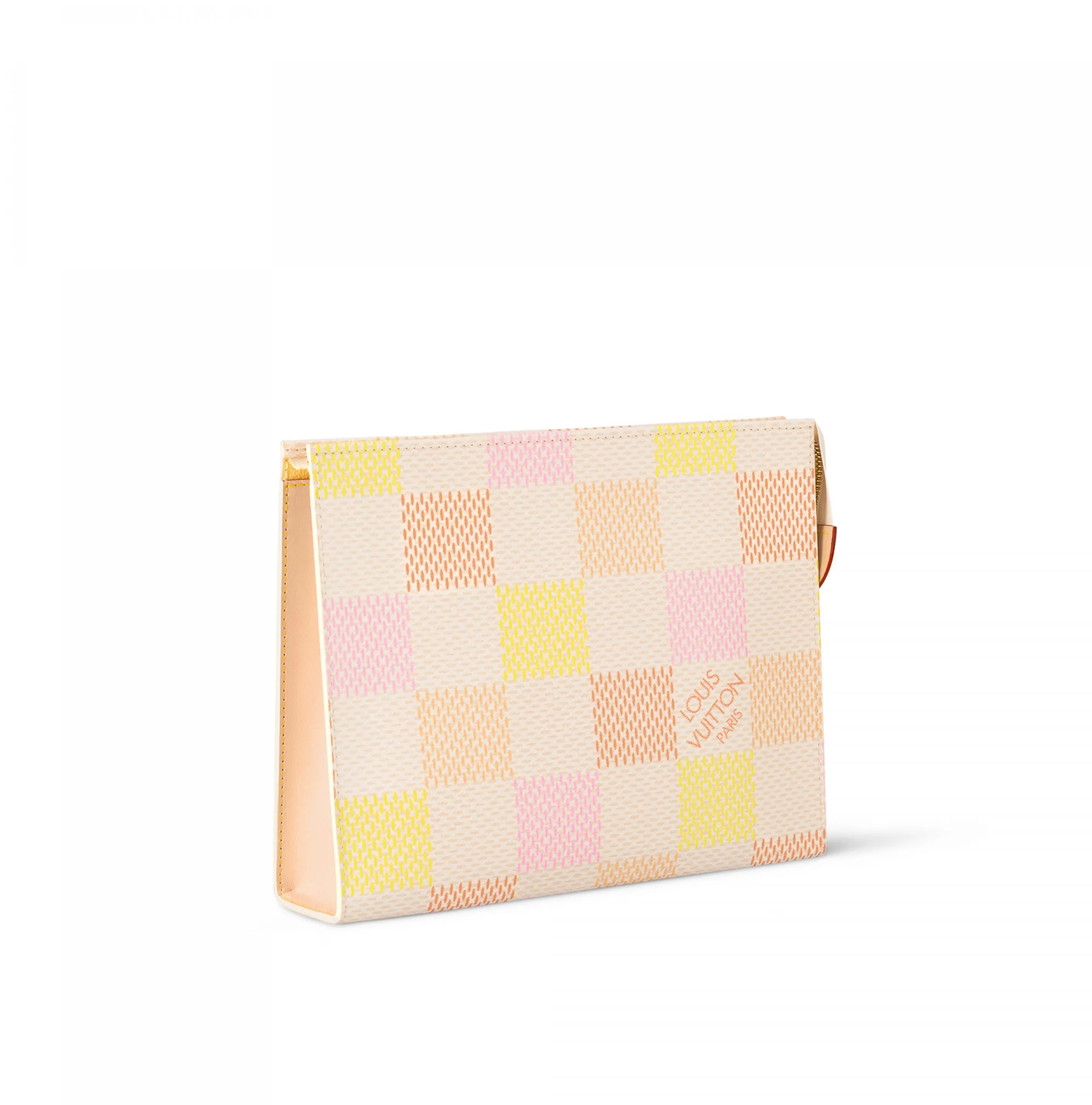 High quality replica bags Bagsaaa N40740 Toilet Pouch Peach