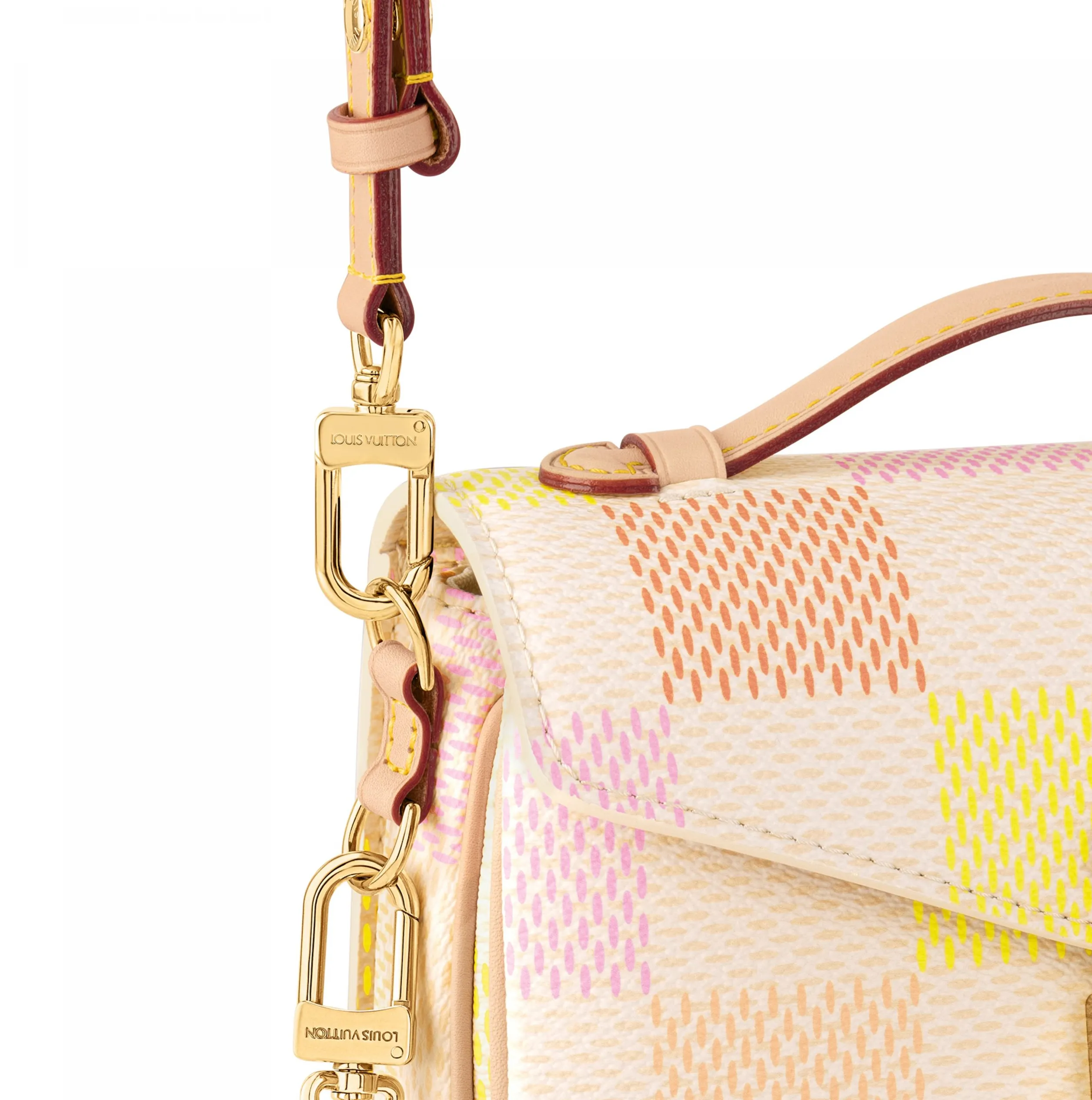 Ouis vuitton christian dior Bagsaaa N40749 Pochette Métis East West Peach