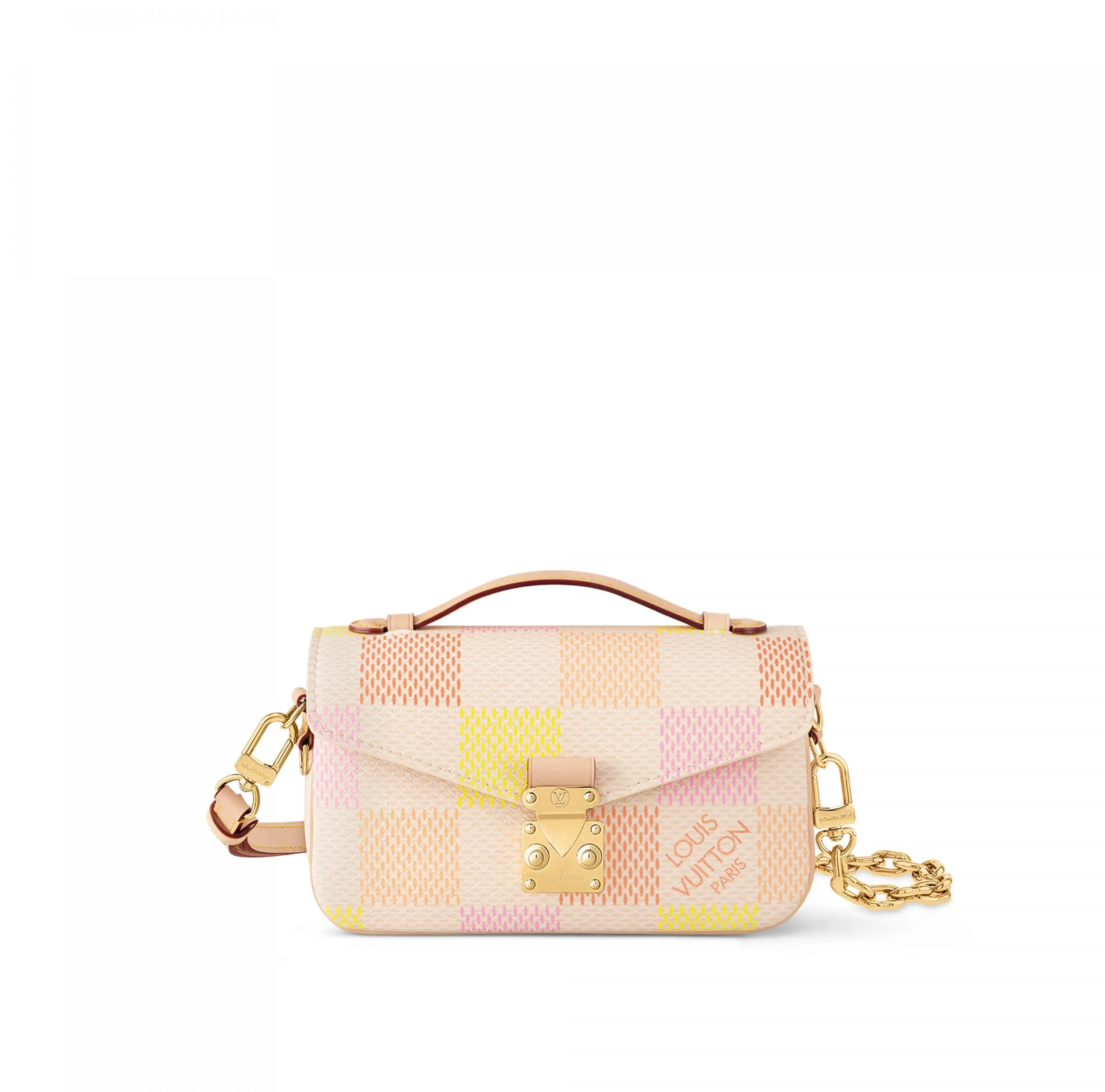 Bagsaaa N40749 Pochette Métis East West Peach