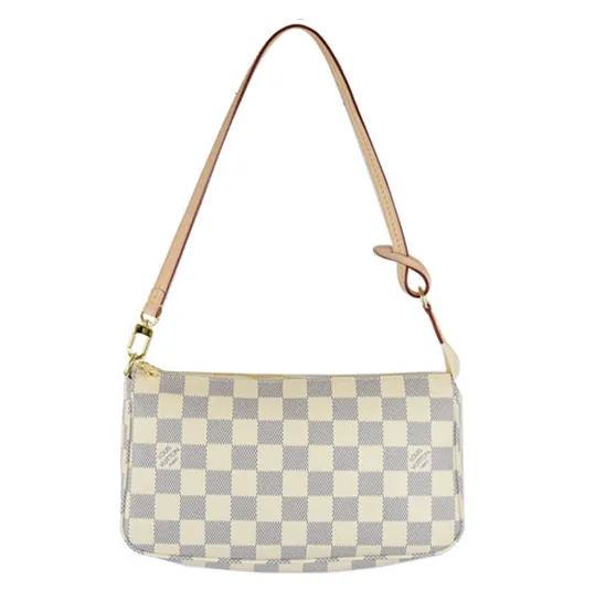 Shop shoulder bags Bagsaaa N41207 Pochette Accessoires Damier Azur Canvas