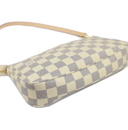 Shop shoulder bags Bagsaaa N41207 Pochette Accessoires Damier Azur Canvas