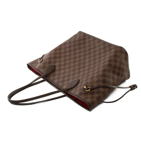 Dolce gabbana replica Bagsaaa N51105 Neverfull MM Shoulder Bag Damier Ebene Canvas