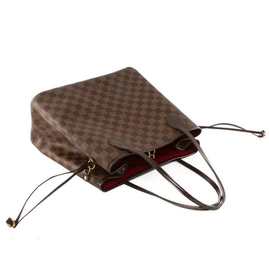 Dolce gabbana replica Bagsaaa N51105 Neverfull MM Shoulder Bag Damier Ebene Canvas