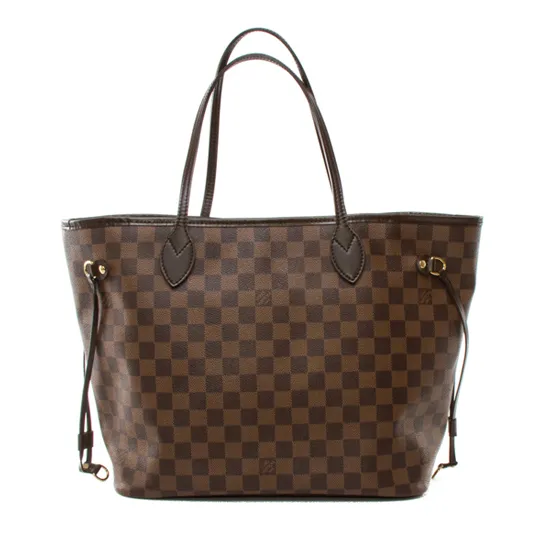 Dolce gabbana replica Bagsaaa N51105 Neverfull MM Shoulder Bag Damier Ebene Canvas
