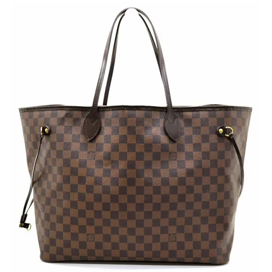 Replica rick owens shoes Bagsaaa N51106 Neverfull GM Shoulder Bag Damier Ebene Canvas