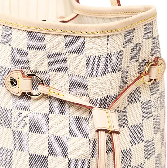 Ralph lauren clothing store Bagsaaa N51108 Neverfull GM Shoulder Bag Damier Azur Canvas