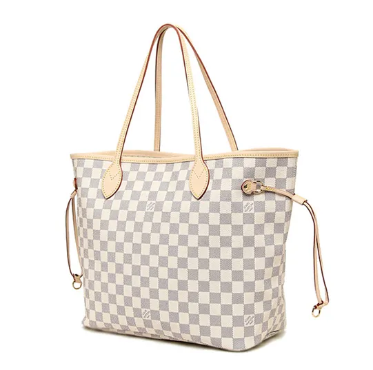 Ralph lauren clothing store Bagsaaa N51108 Neverfull GM Shoulder Bag Damier Azur Canvas