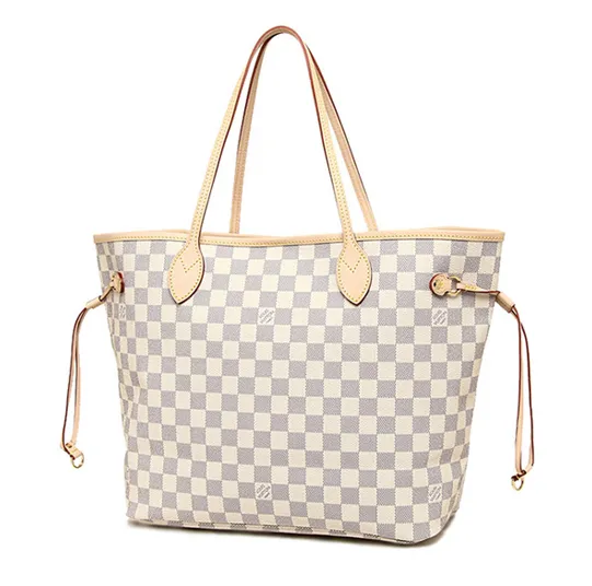 Ralph lauren clothing store Bagsaaa N51108 Neverfull GM Shoulder Bag Damier Azur Canvas