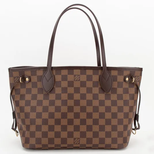 Outlet marketplace Bagsaaa N51109 Neverfull PM Shoulder Bag Damier Ebene Canvas