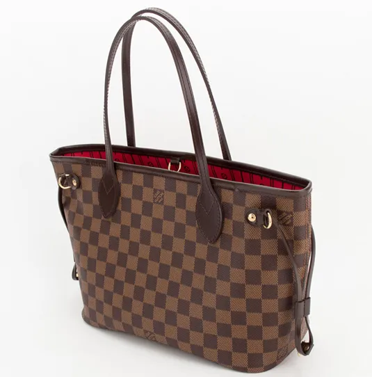 Outlet marketplace Bagsaaa N51109 Neverfull PM Shoulder Bag Damier Ebene Canvas