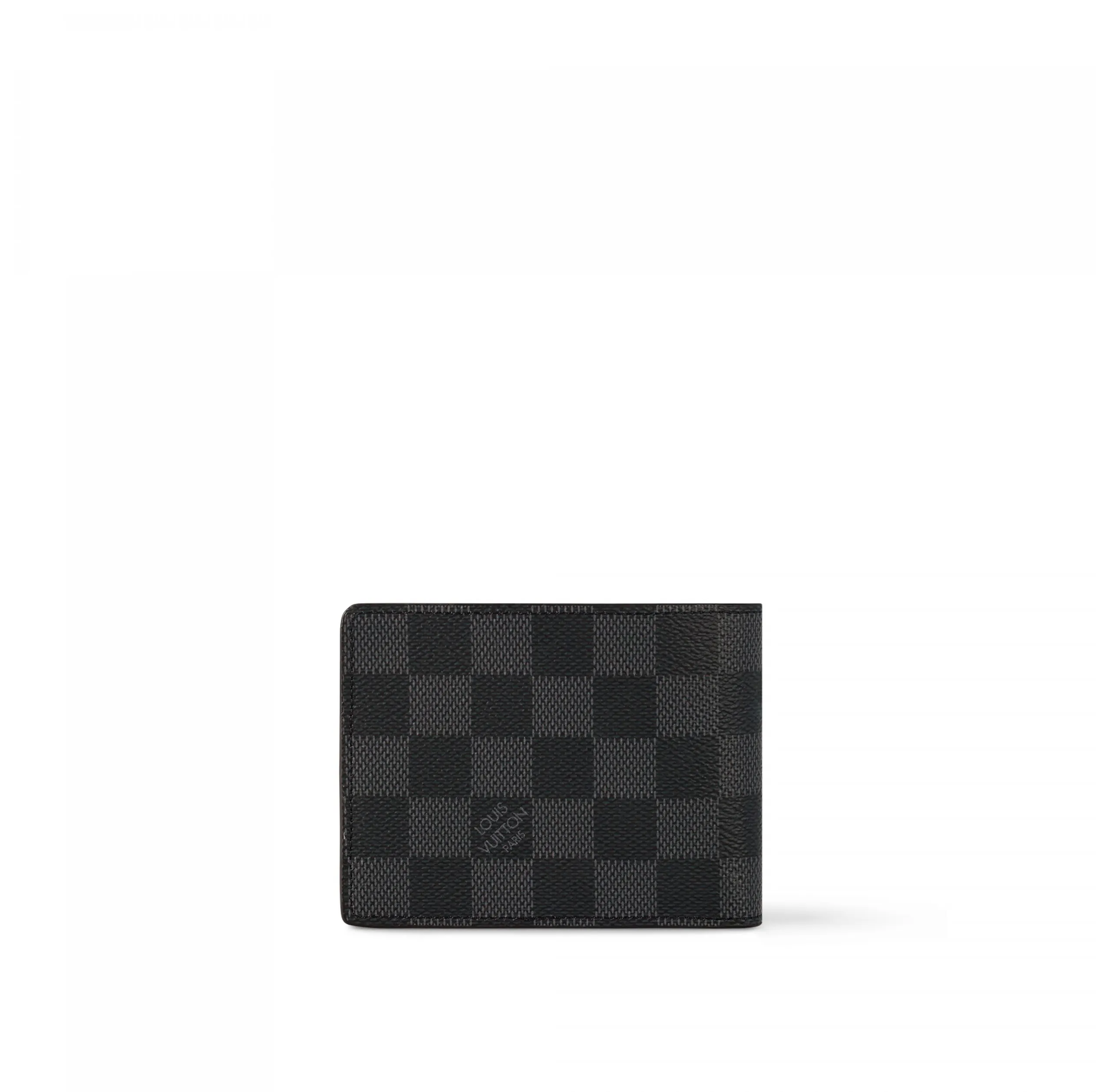 Mcqueen menswear Bagsaaa N63261 Slender Wallet Damier Graphite Canvas