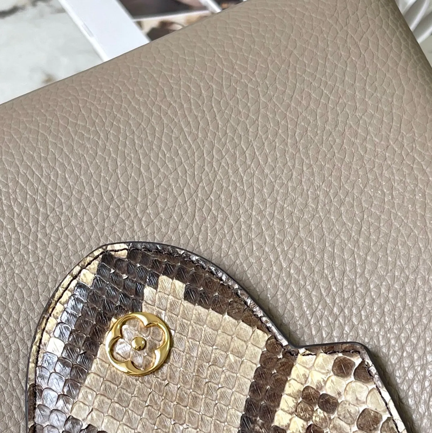 Replica valentino bags Bagsaaa N82068 Capucines BB Steeple Gray