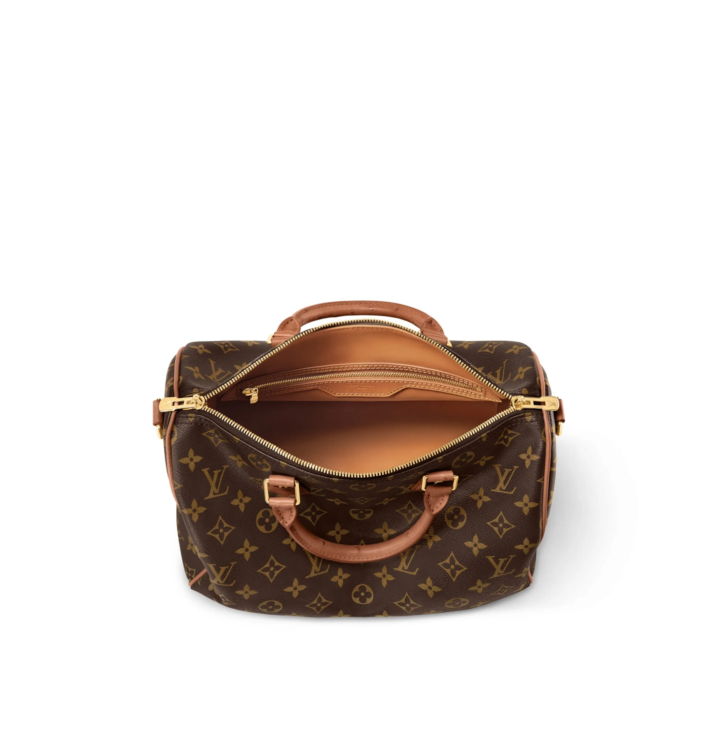 Ouis vuitton christian dior Bagsaaa N87212 Speedy Soft 30 Boho Monogram Tan