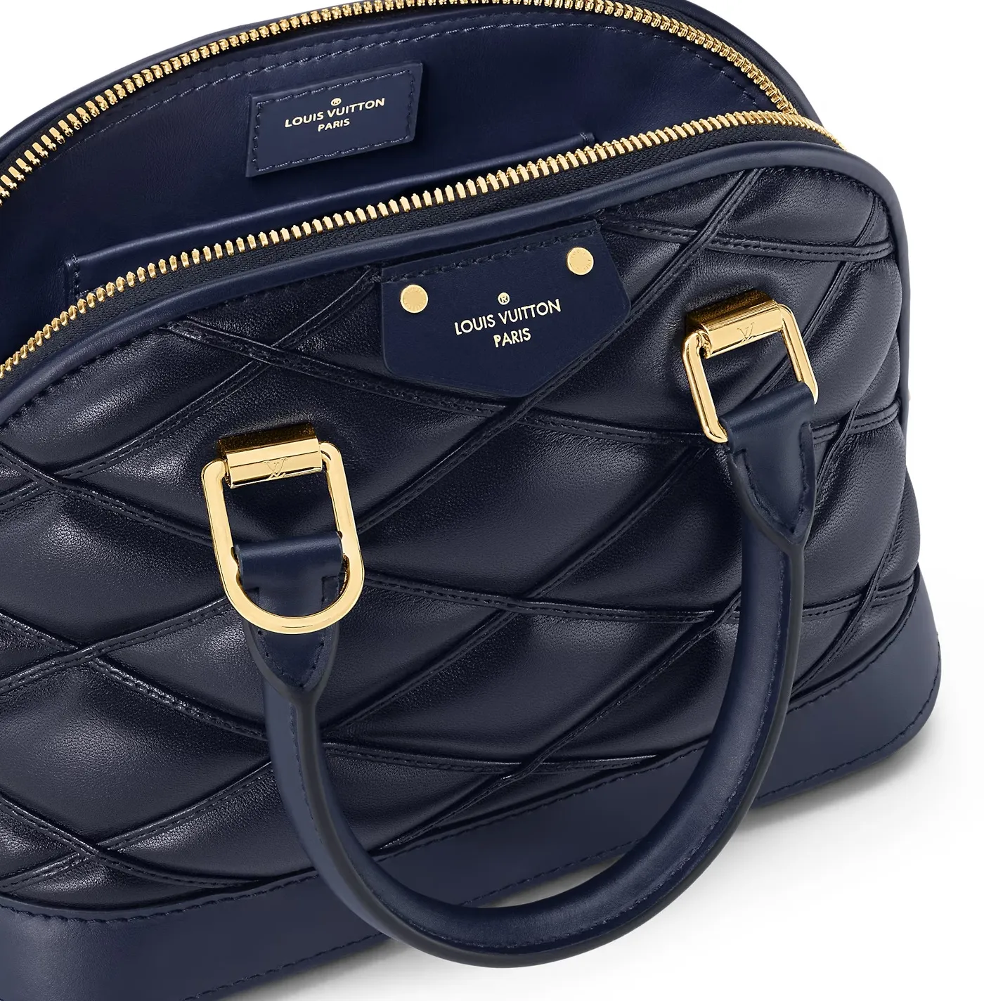 Balenciaga shoes replica Bagsaaa Navy Blue M23666 Alma BB