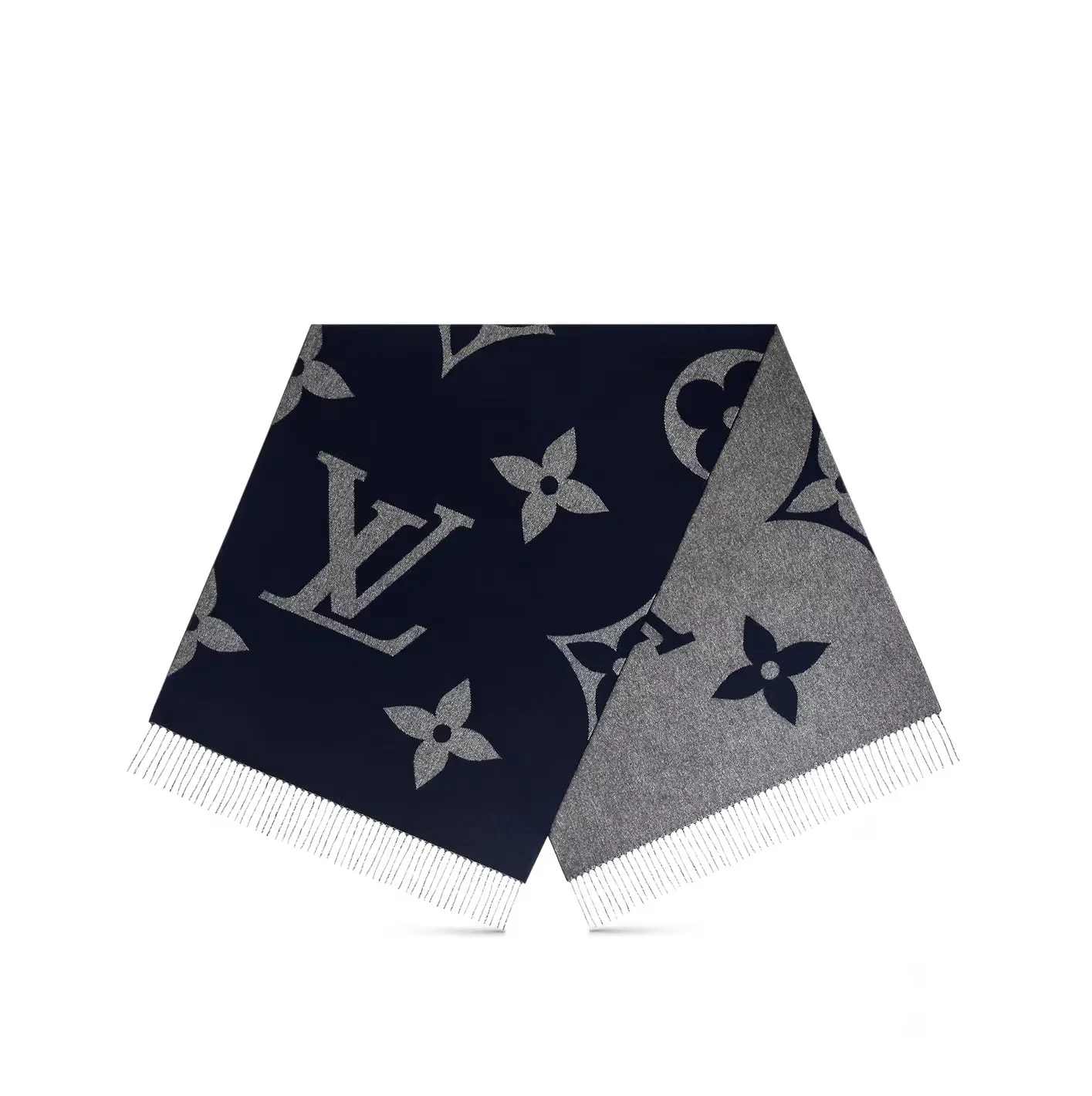 Bagsaaa Navy M77950 MNG Giant Scarf