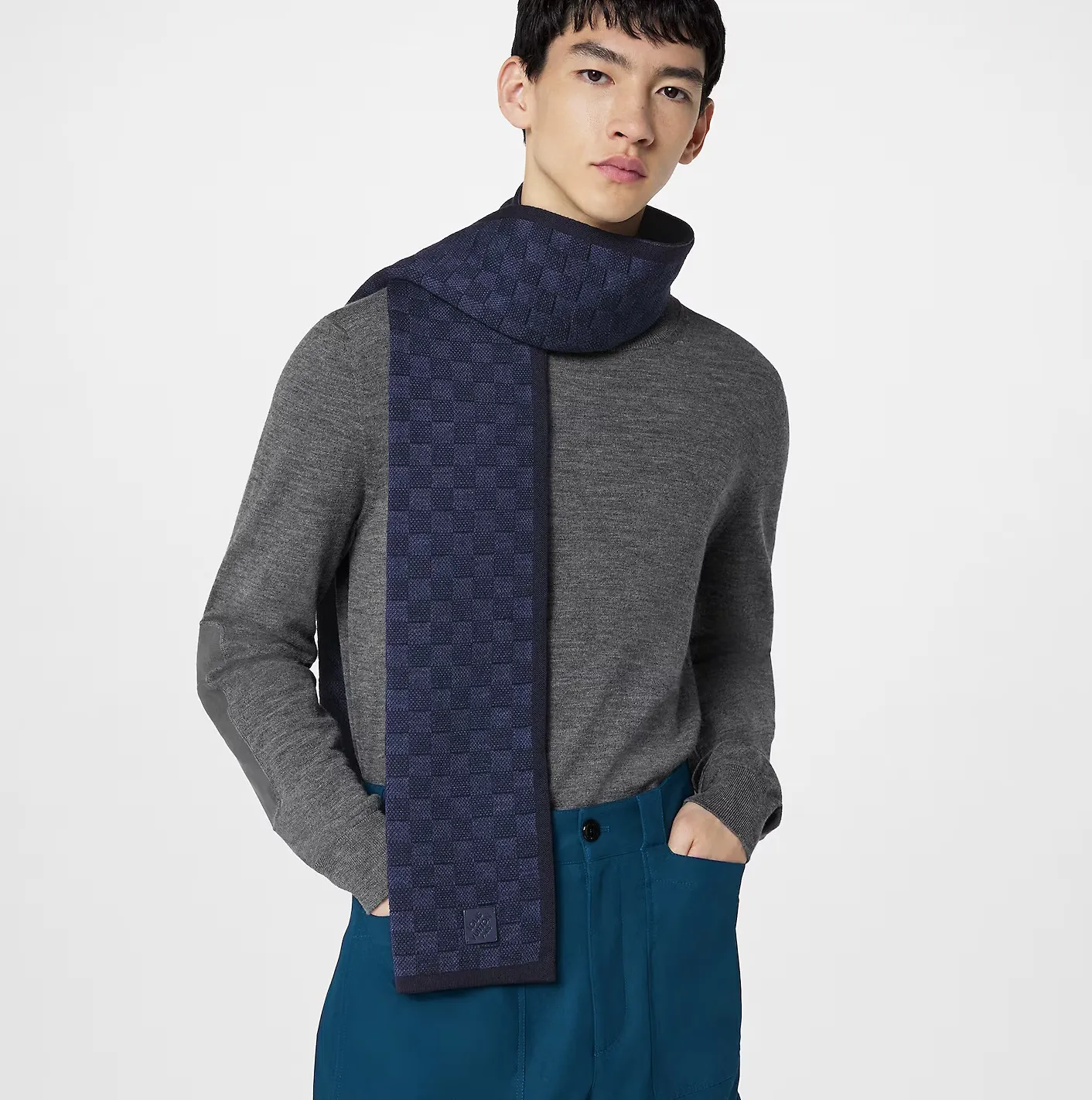 Dolce gabbana replica Bagsaaa Navy M77987 Néo Petit Damier Scarf