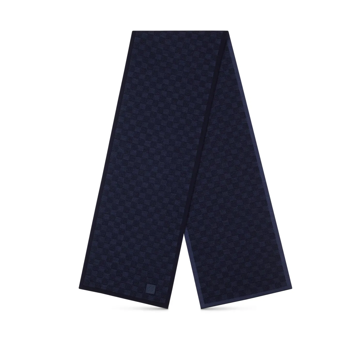 Bagsaaa Navy M77987 Néo Petit Damier Scarf