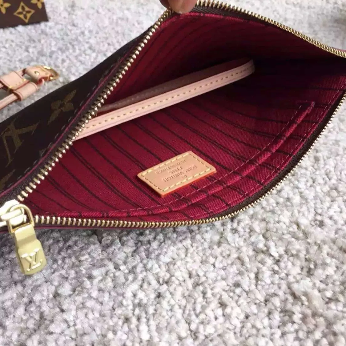 Lv shirt replica Bagsaaa Neverfull MM Bag Monogram Canvas M40996