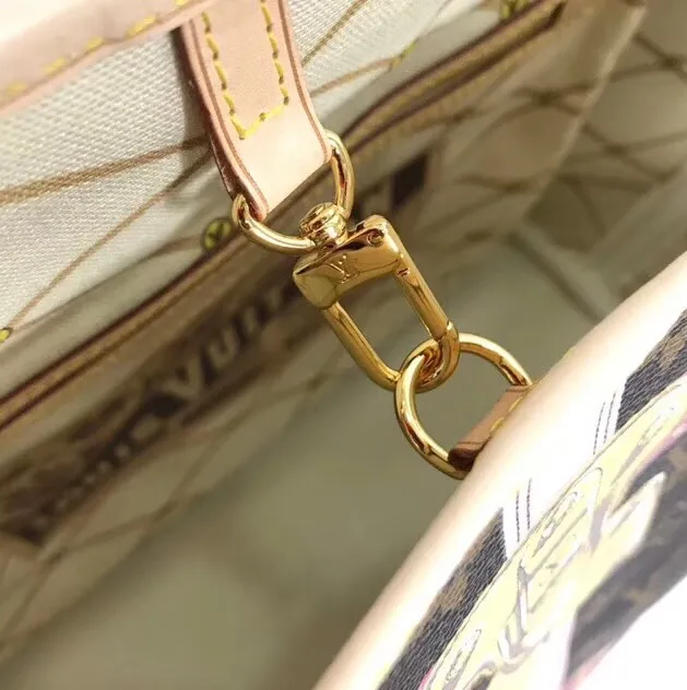 Iv belts replica Bagsaaa Neverfull MM Summer Trunk Monogram M41390
