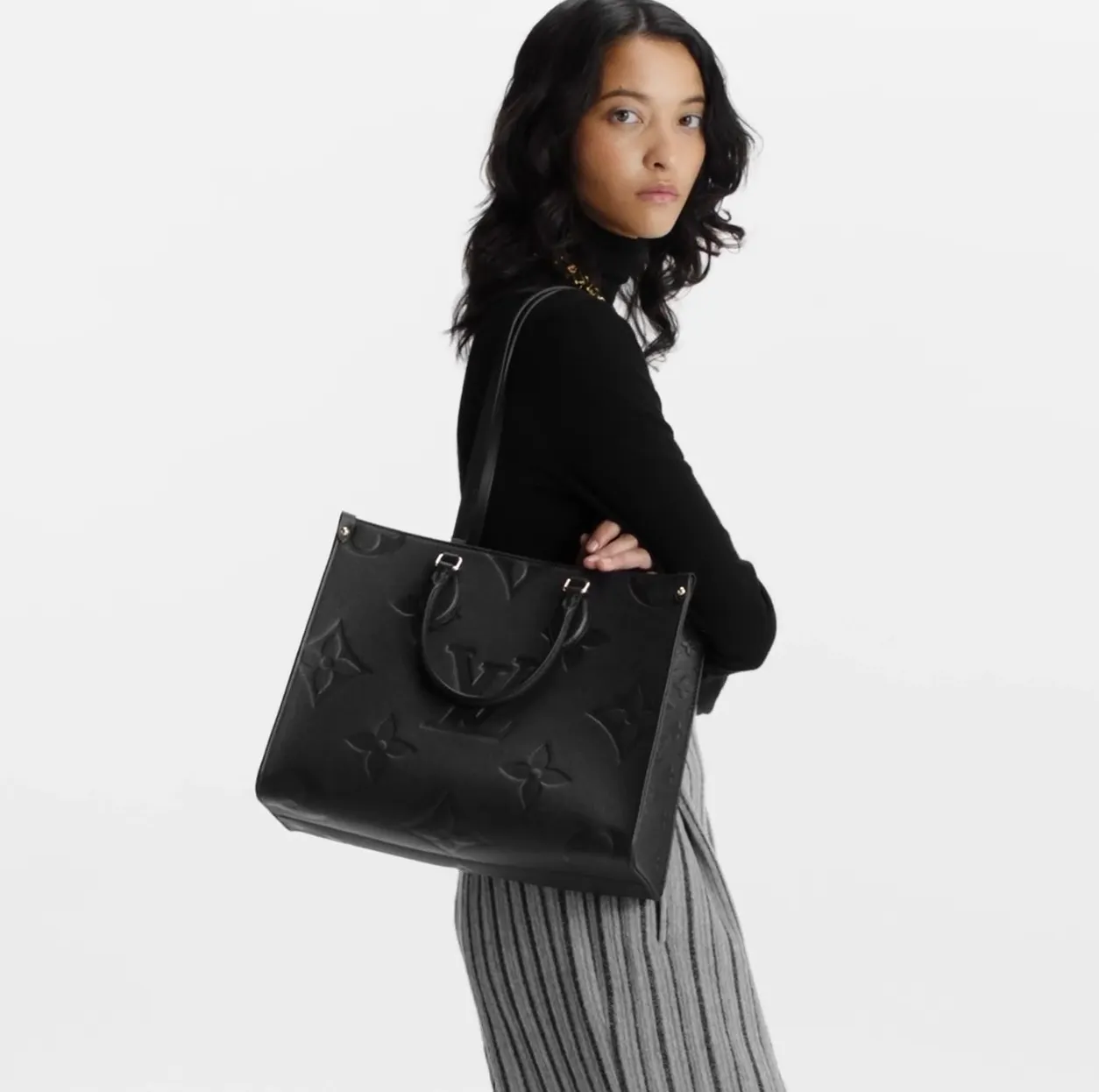 Replica bags Bagsaaa OnTheGo MM M45595 Black
