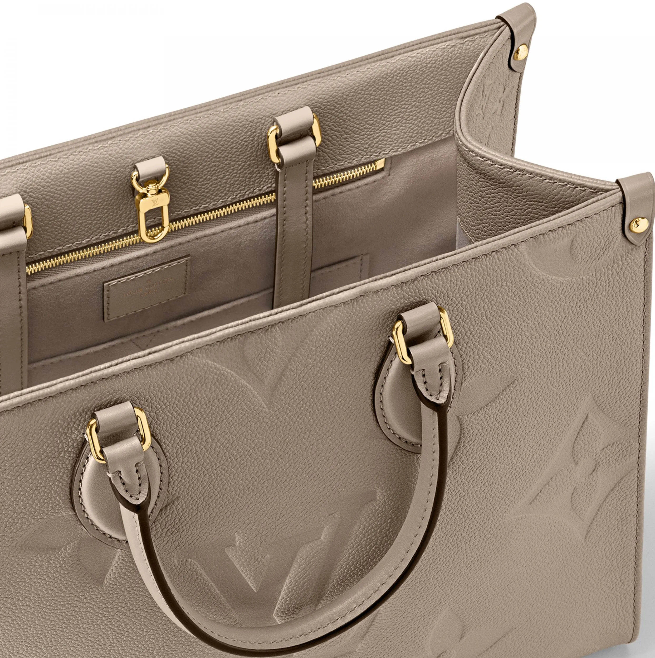 Iv belts replica Bagsaaa OnTheGo MM M45607 Tourterelle Beige
