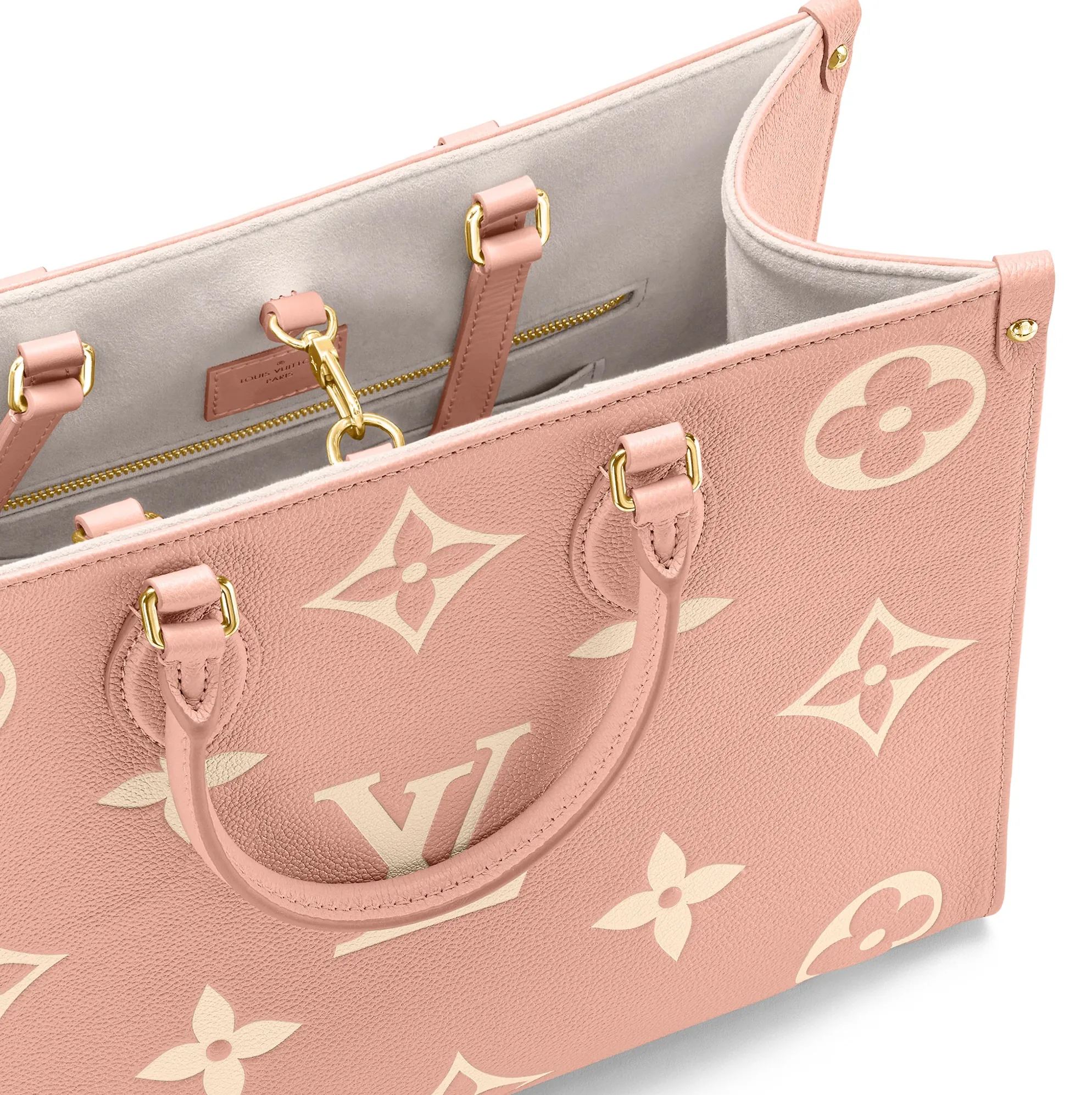Balenciaga shoes replica Bagsaaa OnTheGo MM M46286 Trianon Pink Cream
