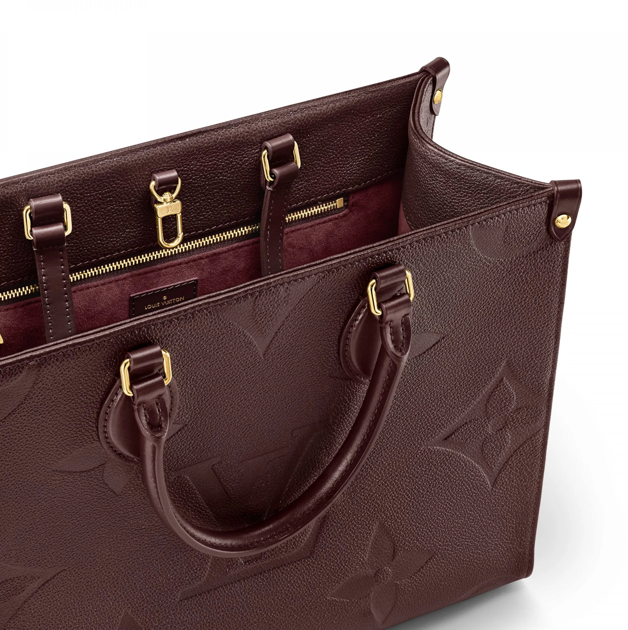 Ouis vuitton christian dior Bagsaaa OnTheGo MM M46601 Wine Red