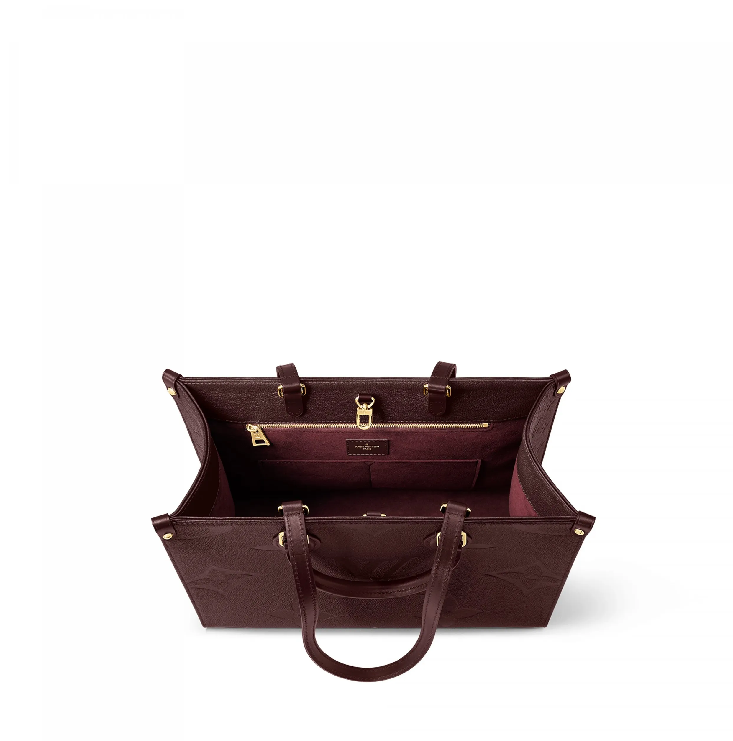 Ouis vuitton christian dior Bagsaaa OnTheGo MM M46601 Wine Red
