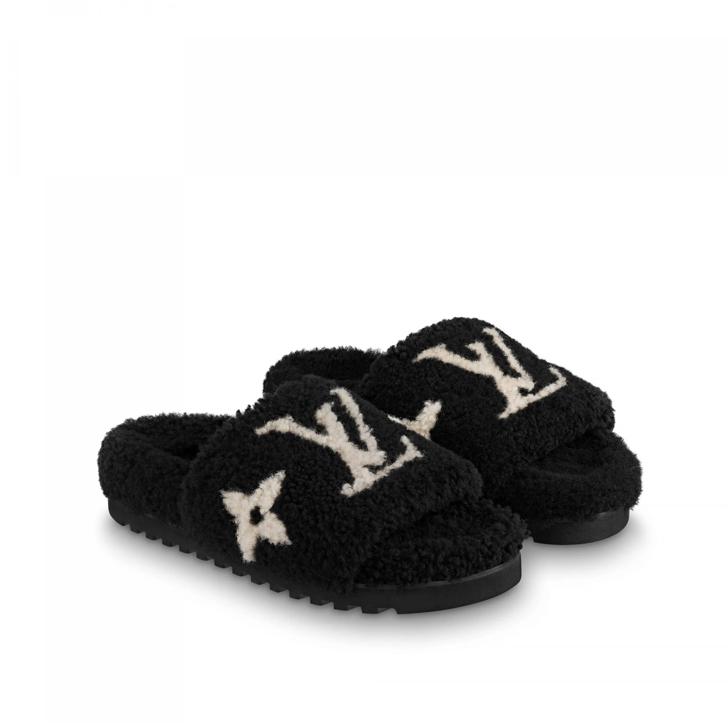 Louis vuitton locations Bagsaaa Paseo Flat Mule Black 1ABWDP