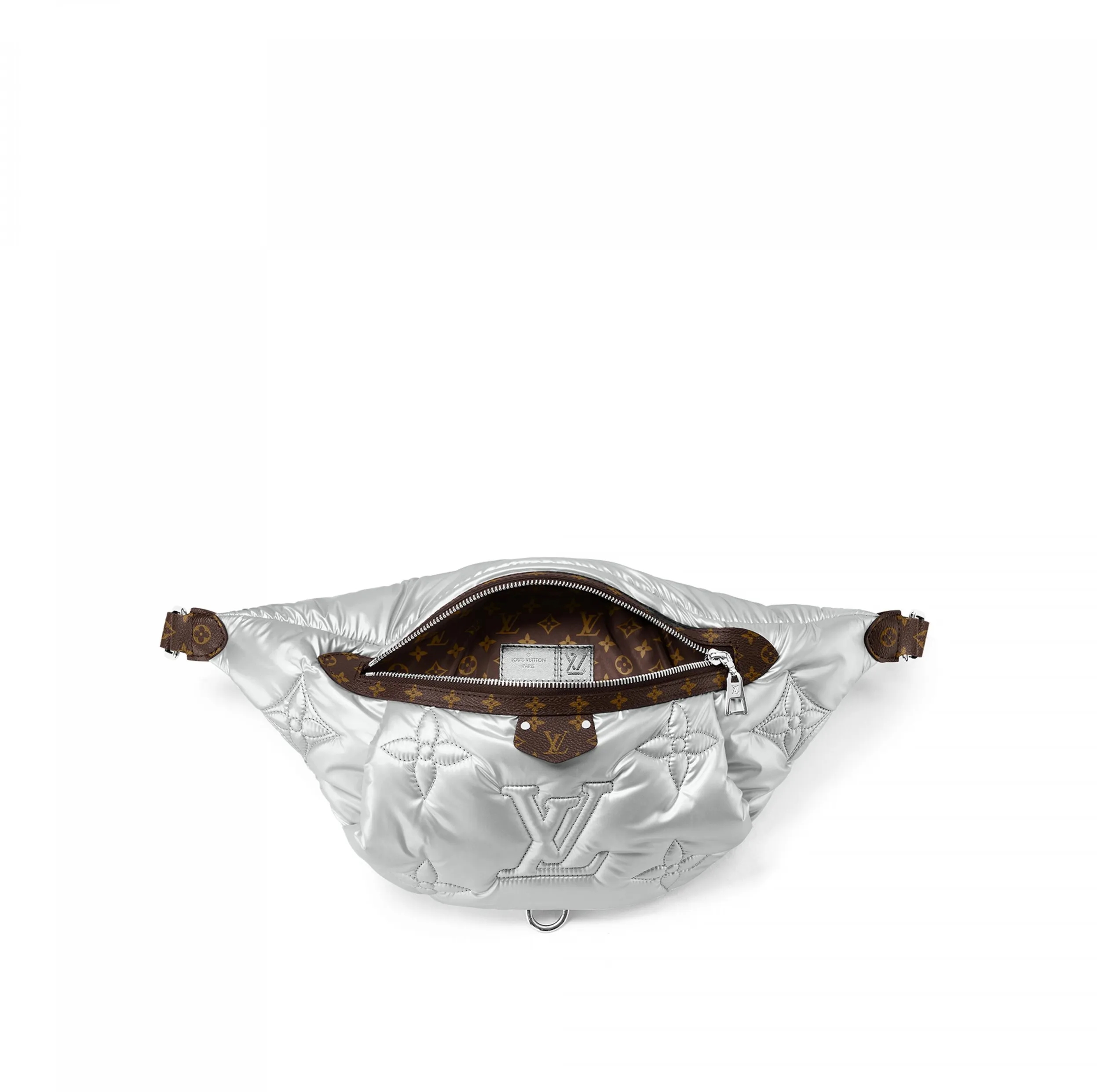 Replica ysl bags Bagsaaa Pillow Maxi Bumbag M20971 Silver