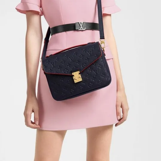 Ouis vuitton christian dior Bagsaaa Pochette Metis Navy M44071 Pink M44018 Black M41487