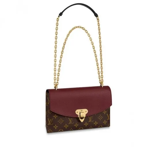 Shop shoulder bags Bagsaaa Saint Placide Black M43714 Cherry M43713 Burgundy M43715