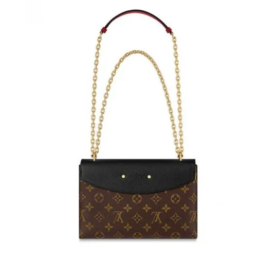 Shop shoulder bags Bagsaaa Saint Placide Black M43714 Cherry M43713 Burgundy M43715