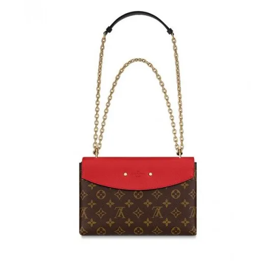 Shop shoulder bags Bagsaaa Saint Placide Black M43714 Cherry M43713 Burgundy M43715
