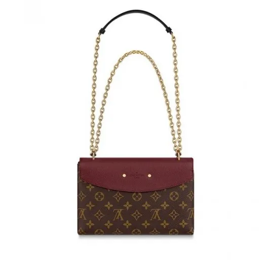 Shop shoulder bags Bagsaaa Saint Placide Black M43714 Cherry M43713 Burgundy M43715