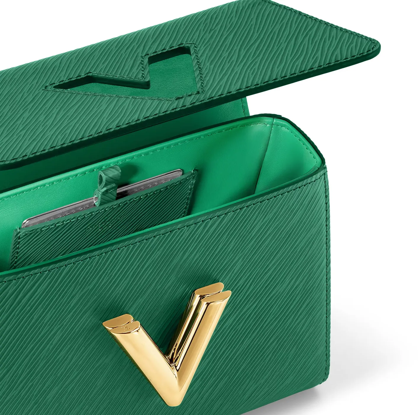 Replica rick owens shoes Bagsaaa Serpentine Green M21649 Twist PM