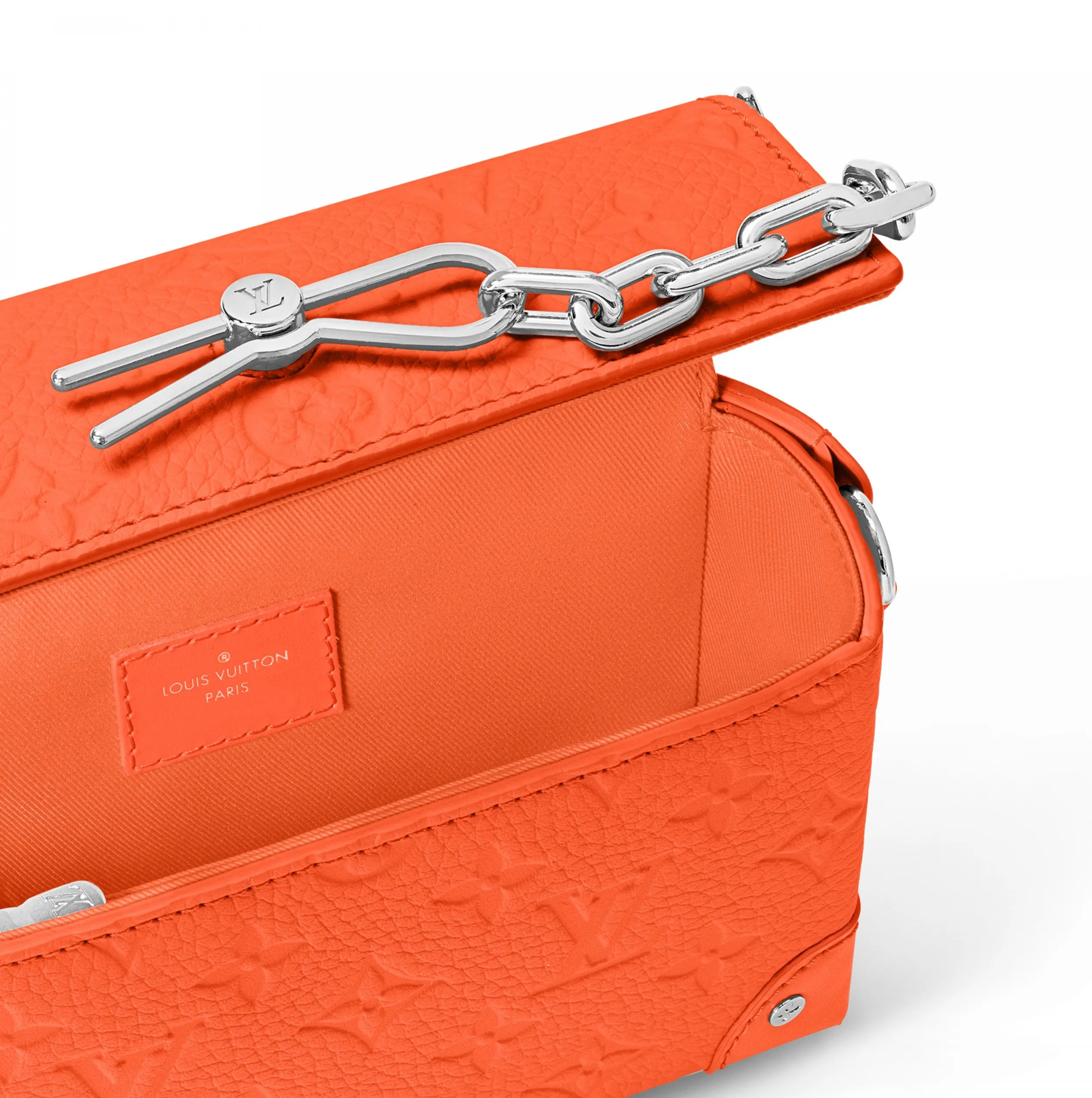 Mcqueen menswear Bagsaaa Steamer Wearable Wallet M82916 Orange