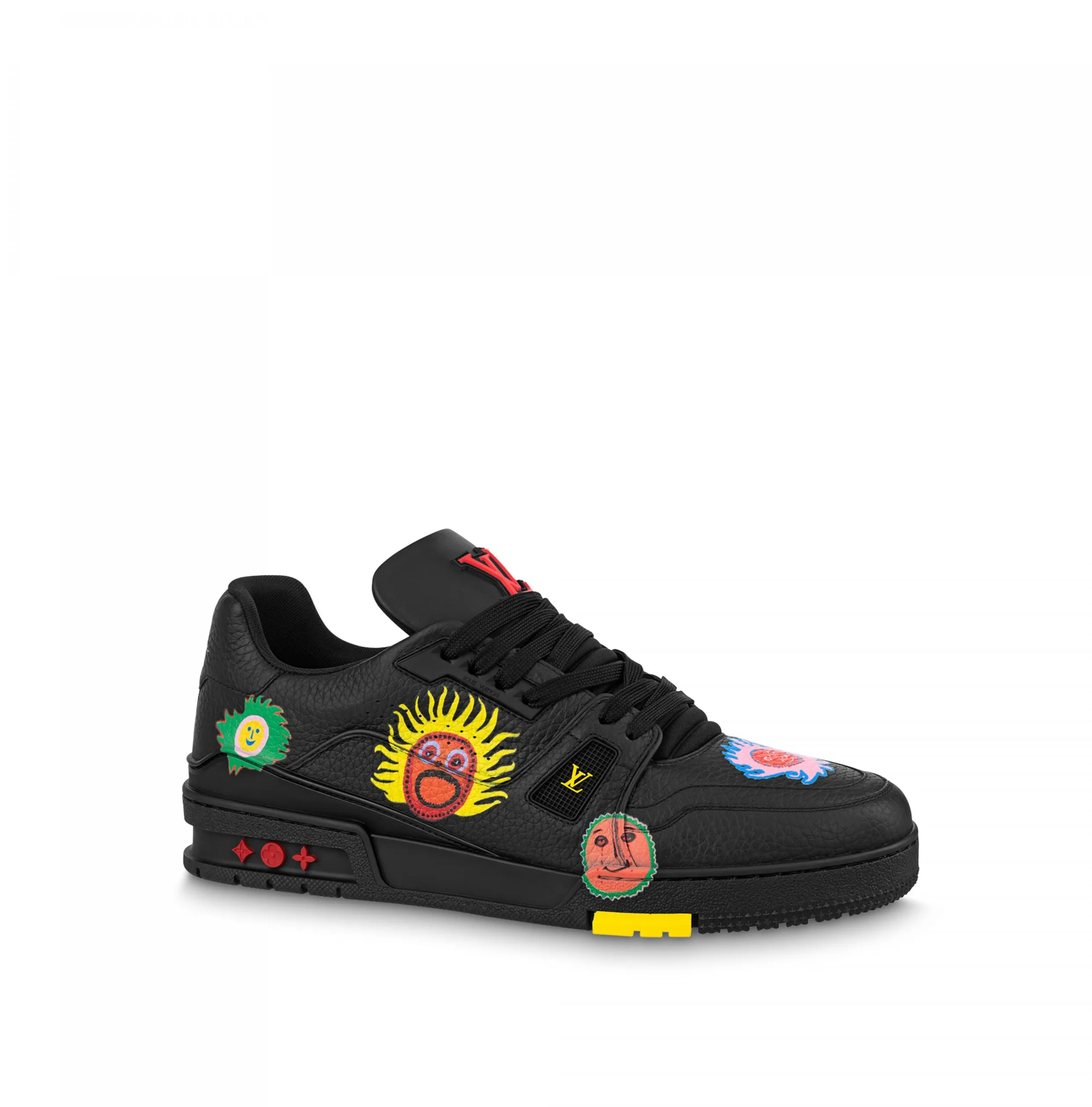 Bagsaaa Trainer Sneaker LV x YK Black 1ABD2W